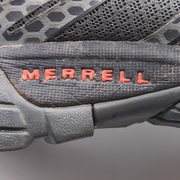 Merrell Sneakers Mens Moab Edge Gray 8.5 Trail Hiking Shoes Vibram J35427 main image 9